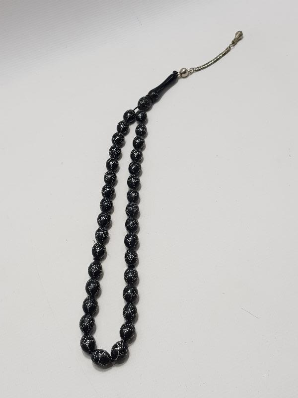 GÜMÜŞ KAKMA TESBİH 