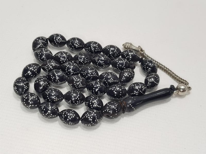 GÜMÜŞ KAKMA TESBİH 