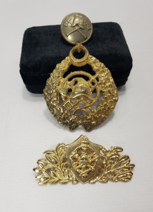 İTFAİYECİ BRÖVE, KOKART VE DÜĞME LOTU 