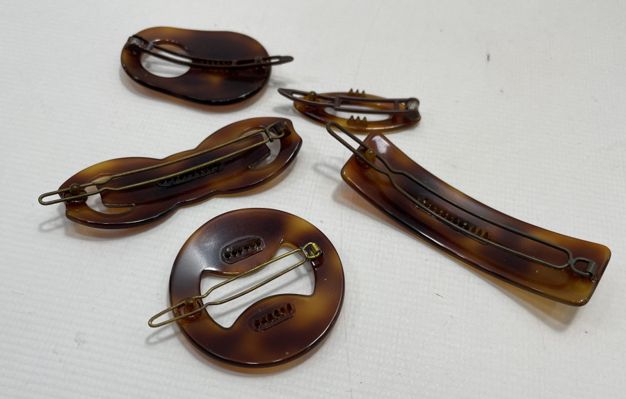 KAPLUMBAĞA KABUĞU FORMUNDA ANT,KA EPOKSİ SAÇ TOKALARI