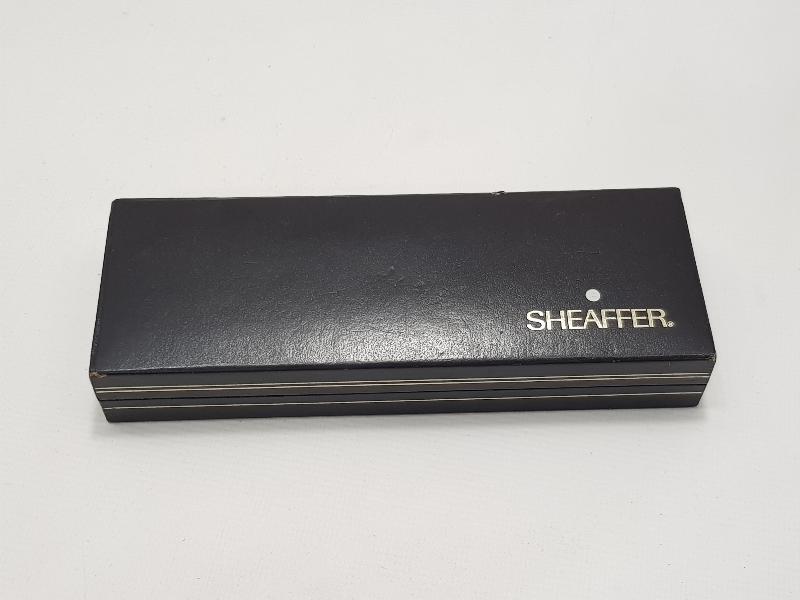 KUTUSUNDA SHEAFFER MARKA 14 AYAR ALTIN UÇLU DOLMA KALEM VE TÜKENMEZ KALEM SETİ 