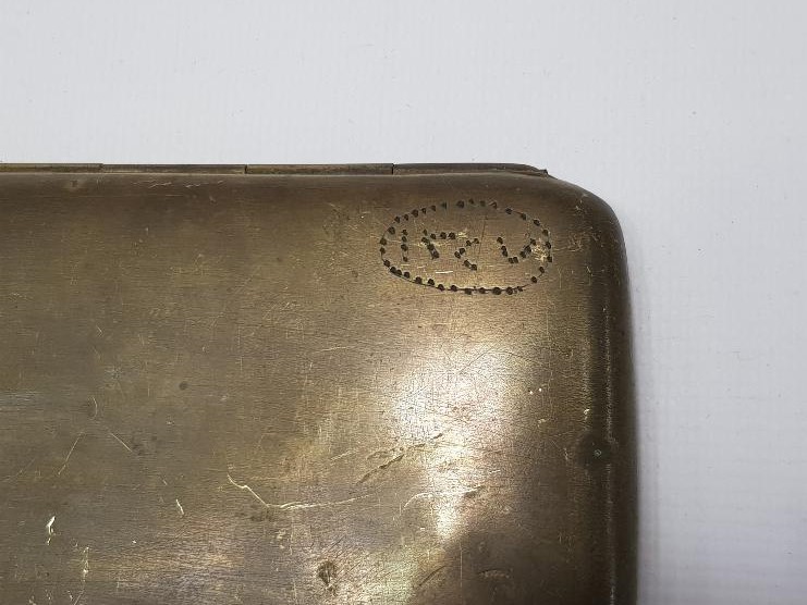 OSMANLI DÖNEMİ 1327 TARİHLİ ASKER TABAKASI 