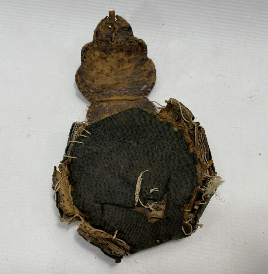 OSMANLI DÖNEMİ ÇOK NADİR ÜZERİ SIRMA İŞÇİLİKLİ SANCAK KUR'AN KABI