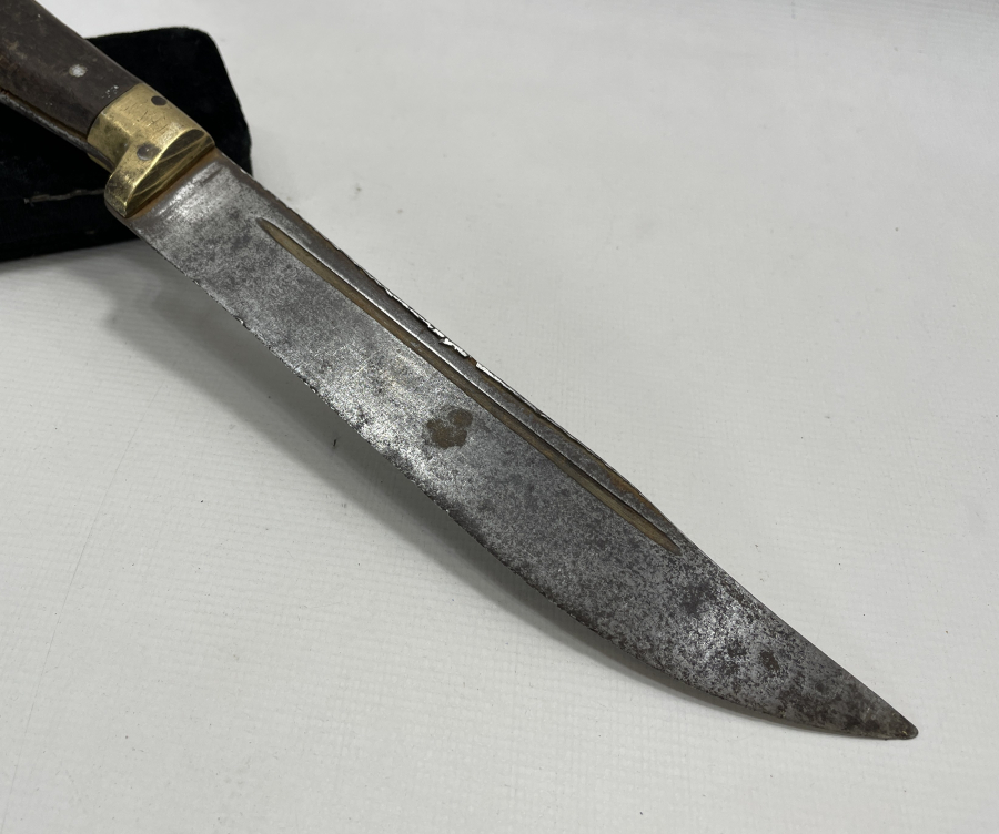 OSMANLI DÖNEMİ KURT BAŞLI KABADAYI KAMASI - KABADAYI SALLAMASI