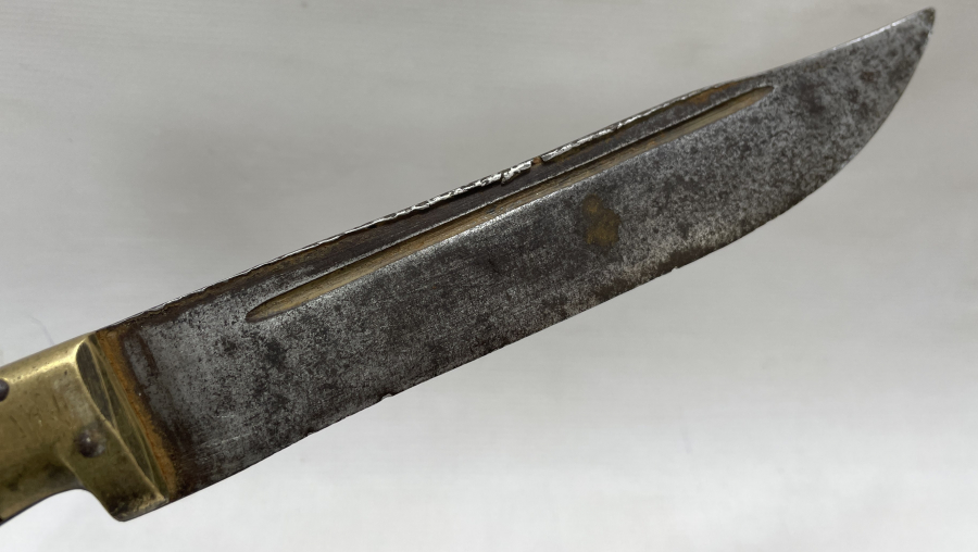 OSMANLI DÖNEMİ KURT BAŞLI KABADAYI KAMASI - KABADAYI SALLAMASI