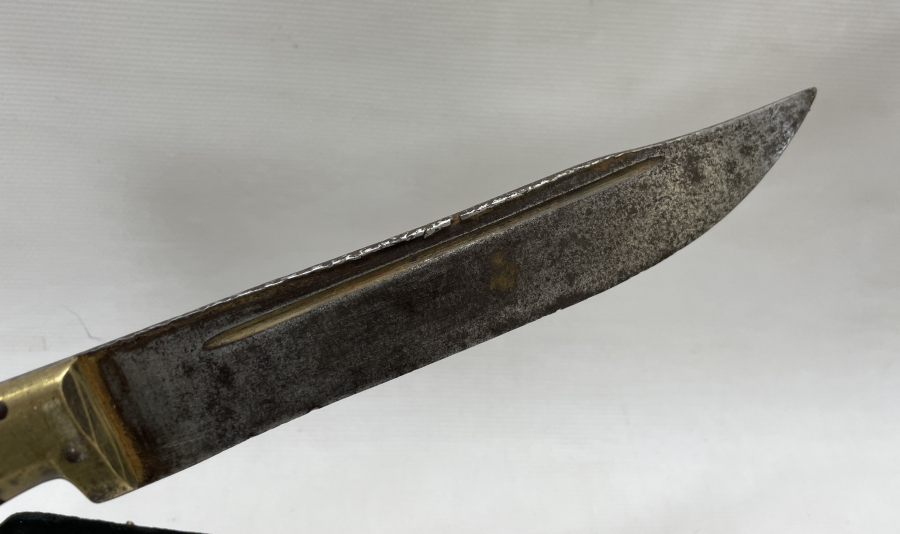 OSMANLI DÖNEMİ KURT BAŞLI KABADAYI KAMASI - KABADAYI SALLAMASI