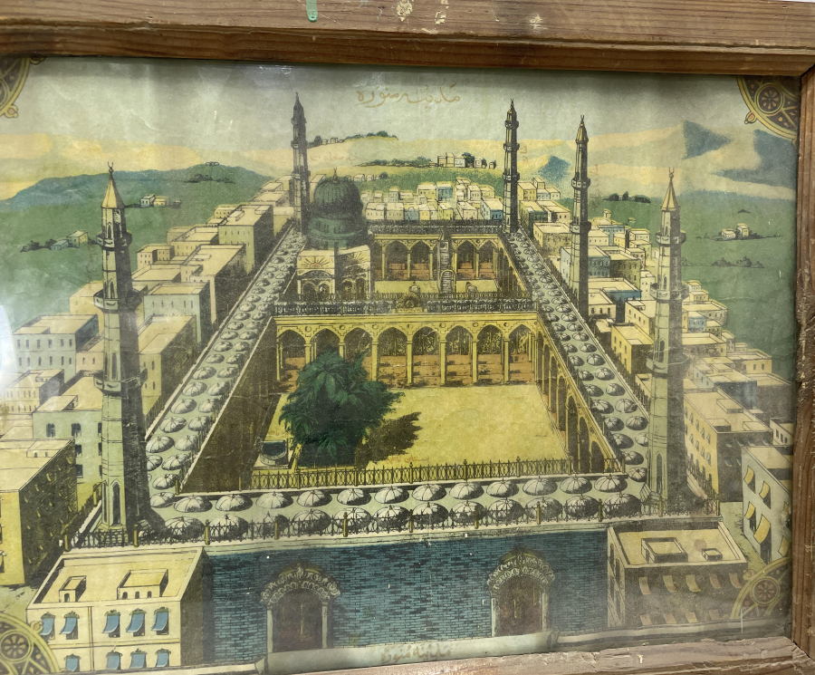 OSMANLI DÖNEMİ MEDİNE-İ MÜNEVVERE YAZILI NADİR HAÇ VEKALETİ