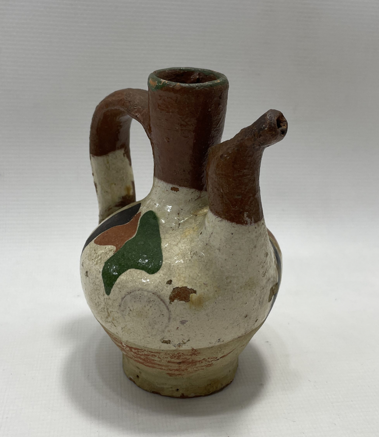 OSMANLI DÖNEMİ NADİR FORMDA KINIK İŞİ DÜDÜKLÜ SÖZ TESTİSİ