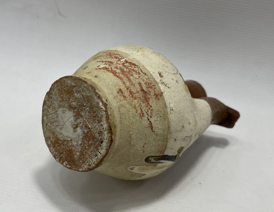 OSMANLI DÖNEMİ NADİR FORMDA KINIK İŞİ DÜDÜKLÜ SÖZ TESTİSİ