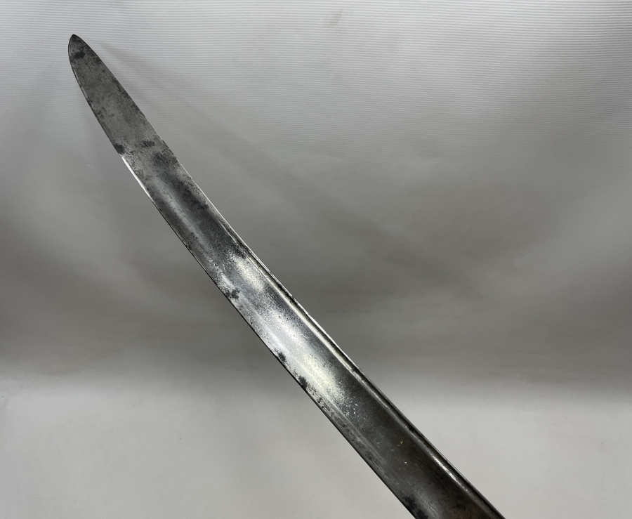 OSMANLI DÖNEMİ OSMANLICA YAZILI GÜMÜŞ SAPLI ORJİNAL KINIINDA ÇERKES ŞAŞKASI