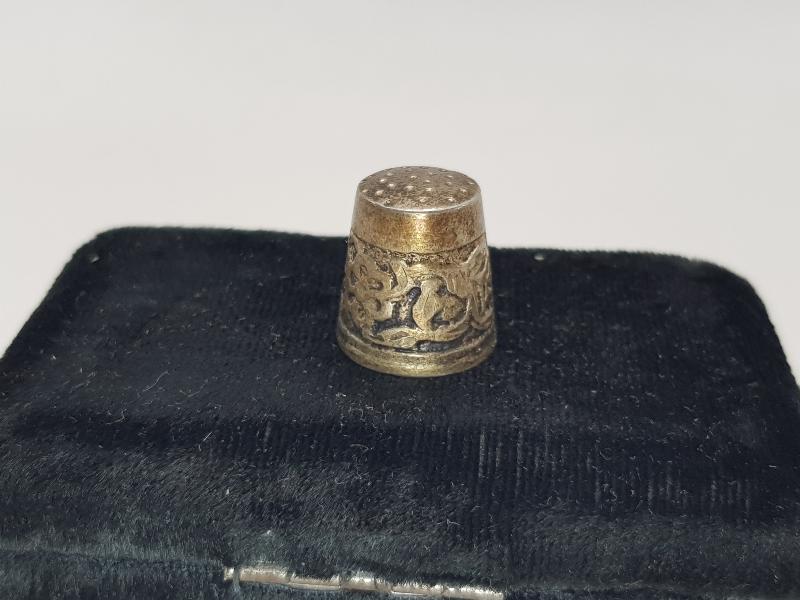 OSMANLI DÖNEMİ SAVATLI GÜMÜŞ TERZİ YÜKSÜĞÜ