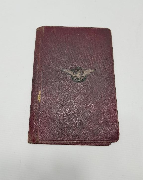 OSMANLICA DEVLET DEMİRYOLLARI MUHTIRA DEFTERİ