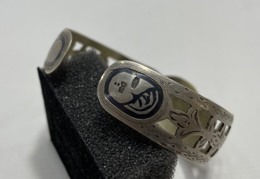 SAVATLI 1920 LERDEN RUS YAPIMI ORAK ÇEKİÇ DAMGALI BİLEKLİK