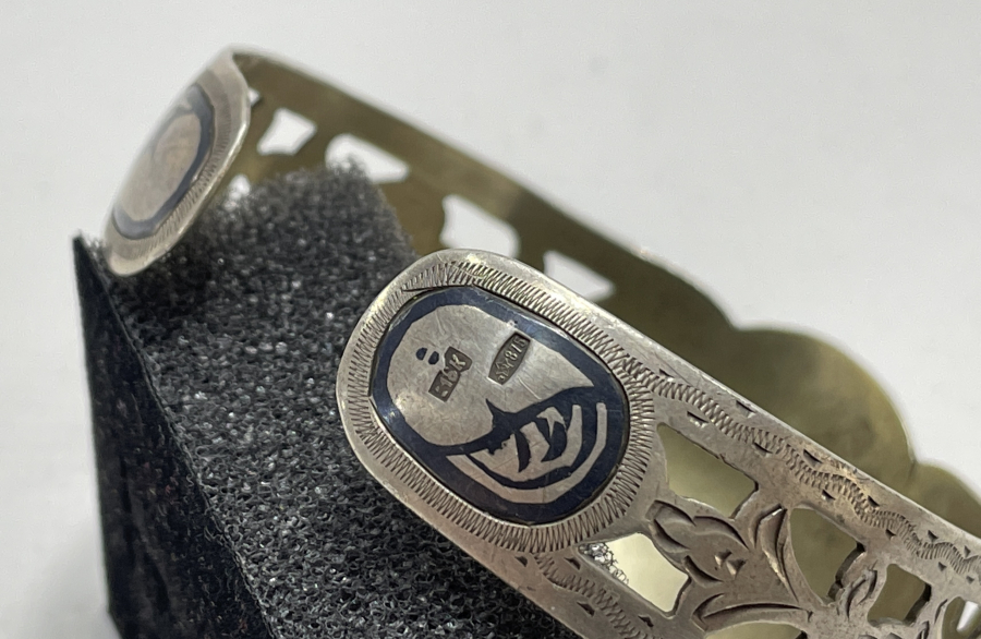 SAVATLI 1920 LERDEN RUS YAPIMI ORAK ÇEKİÇ DAMGALI BİLEKLİK