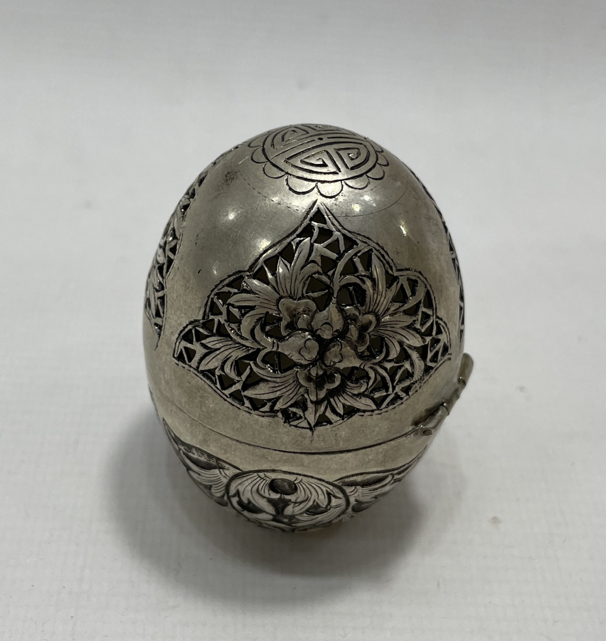 TAMAMI EL İŞÇİLİKLİ GÜMÜŞ YUMURTA