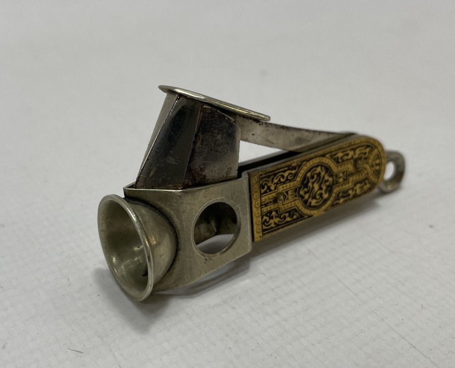 TOLEDO İŞİ ALTIN VERMEYLİ PURO KESME ALETİ