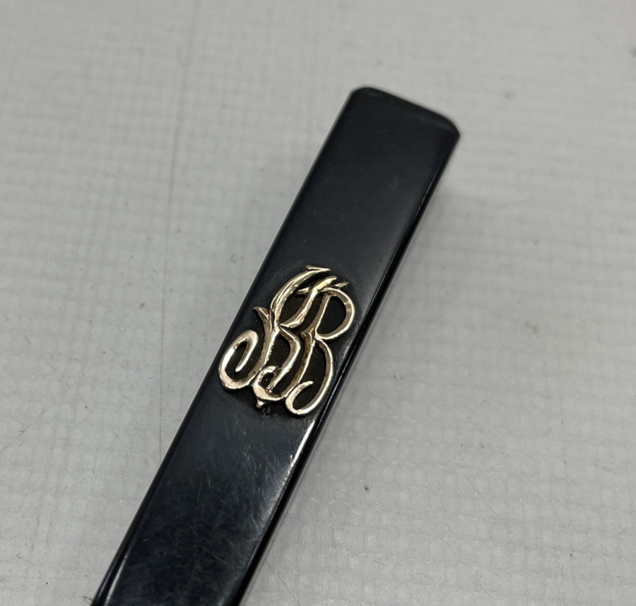 ÜZERİ ALTIN İNSİYALLİ ANTİKA SİGRA AĞIZLIĞI