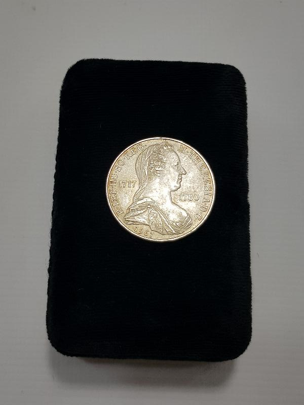 1967 MARIA THERASIA RESİMLİ 25 SCHILLING GÜMÜŞ HATIRA PARA 