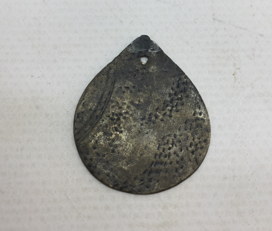 OSMANLI DÖNEMİ ÜZERİ HAYAT AĞAÇLI ARMUDİ TILSIM KOLYE