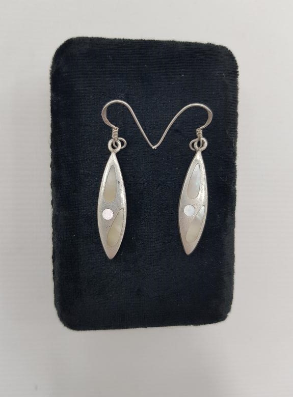 SEDEF İŞLEMELİ GÜMÜŞ KÜPE