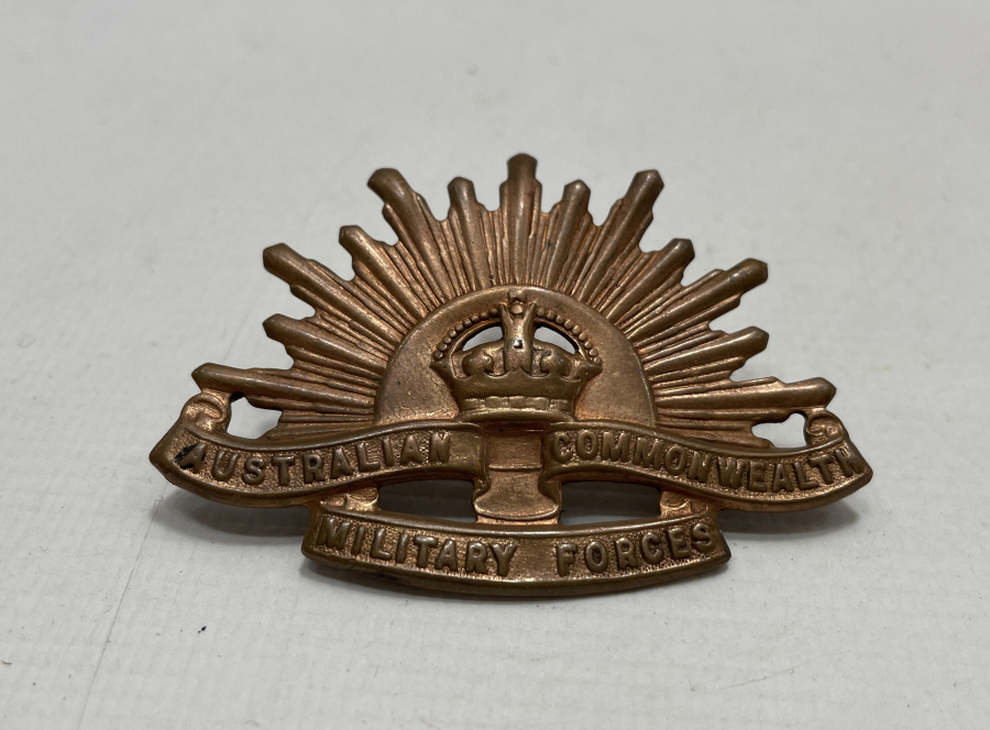 1. DÜNYA SAVAŞI BÜYÜK BOY ANZAK ŞAPKA KOKARTI