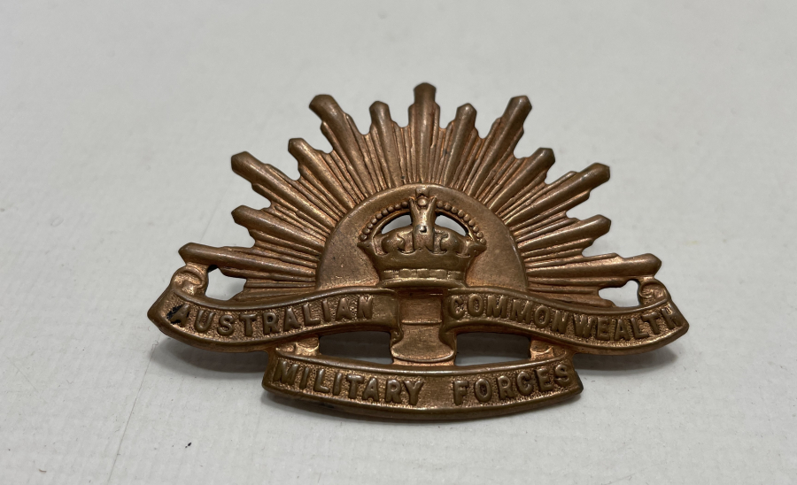 1. DÜNYA SAVAŞI BÜYÜK BOY ANZAK ŞAPKA KOKARTI