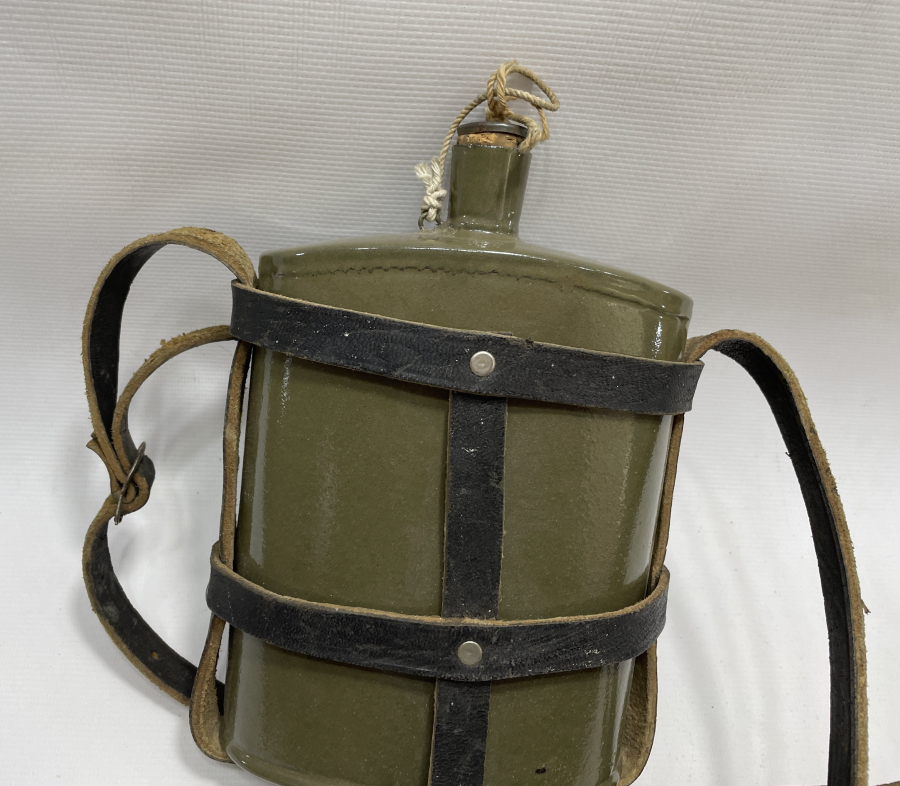 1. DÜNYA SAVAŞI DÖNEMİ ÇOK YÜKSEK KONDİSYONDA EKSİKSİZ ASKER MATARASI