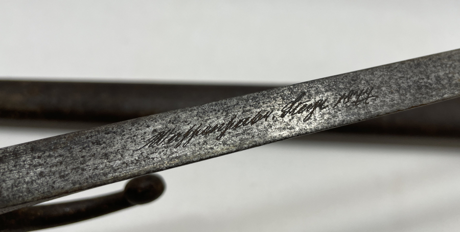 1. DÜNYA SAVAŞI DÖNEMİ SIRTI YAZILI BÜYÜK BOY ASKER SÜNGÜSÜ