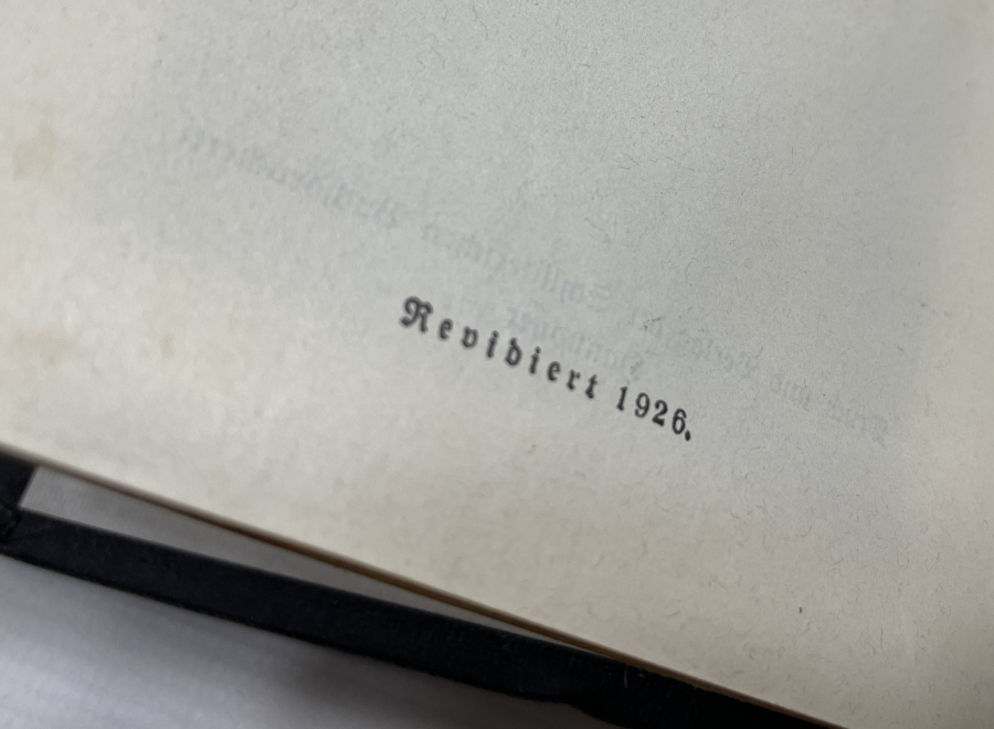 1926 TARİHLİ ALTIN VARAKLI İNCİL