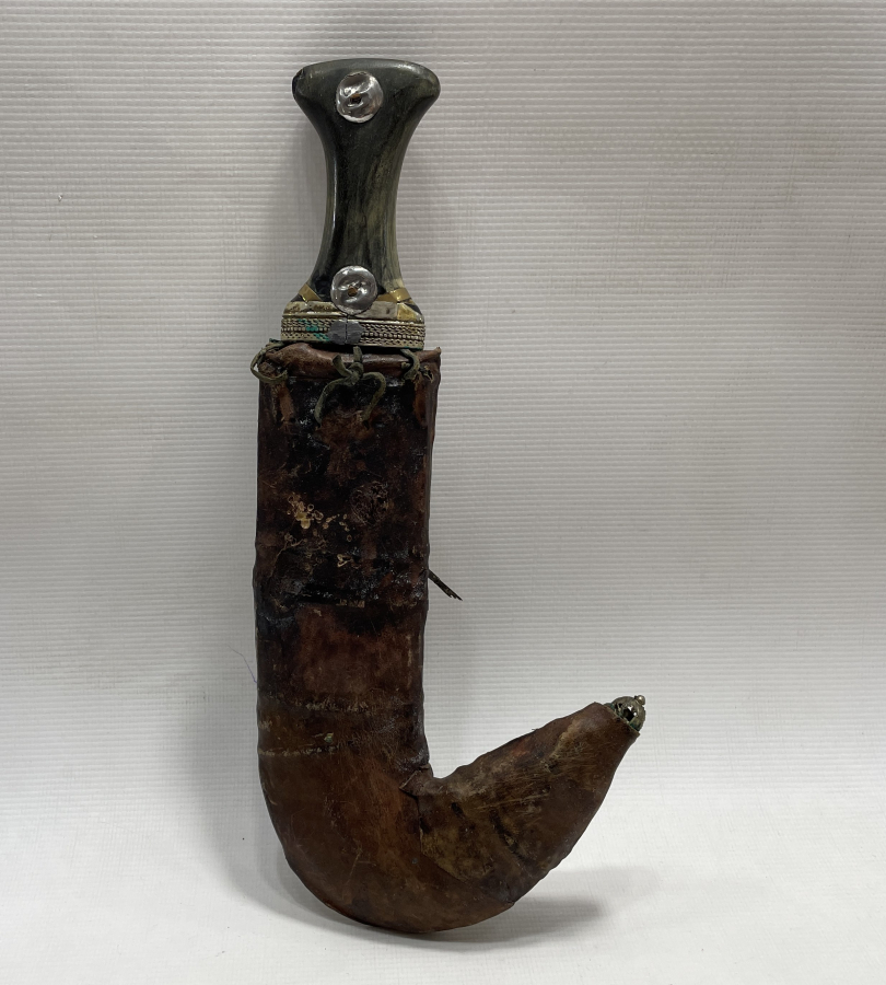 ANTİKA BOYNUZ SAPLI DEKORATİF CEMBİYE