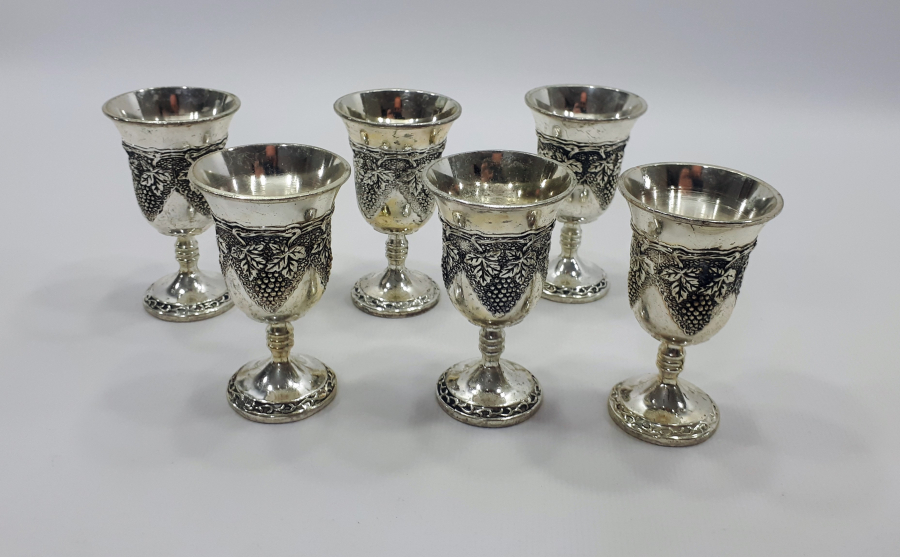 ANTİKA GÜMÜŞ KAPLAMA LİKÖR TAKIMI