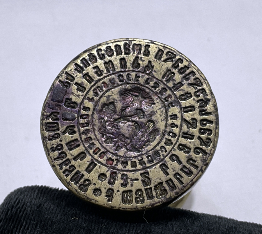 BOLŞEVİK DÖNEMİ ÜZERİ ORAK ÇEKİÇLİ BÜYÜK BOY RUS MÜHÜR