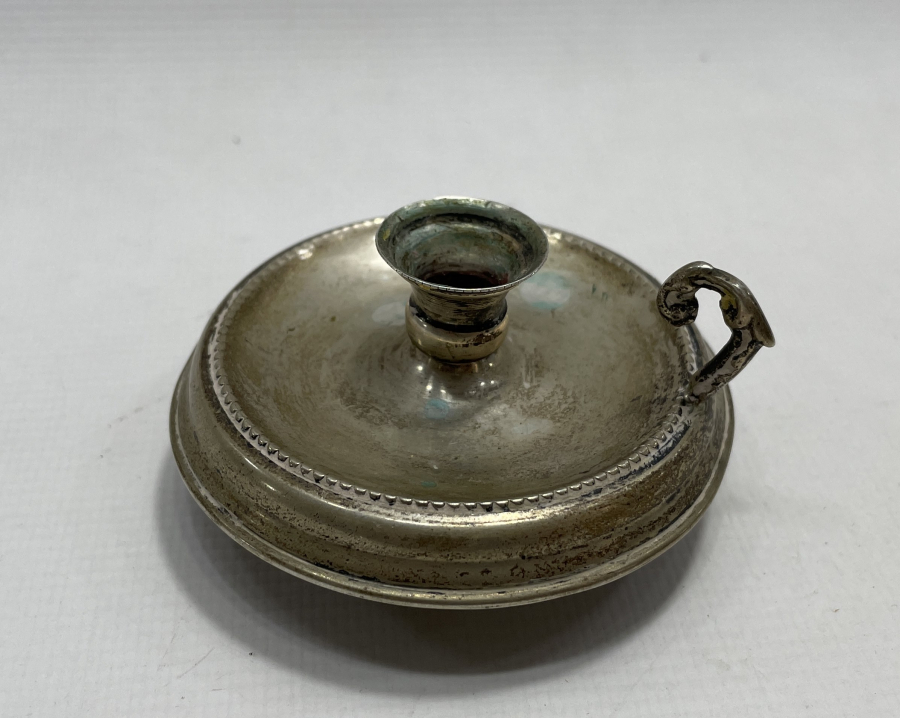 GÜMÜŞTEN MAMUL ANTİKA EL MUMLUĞU