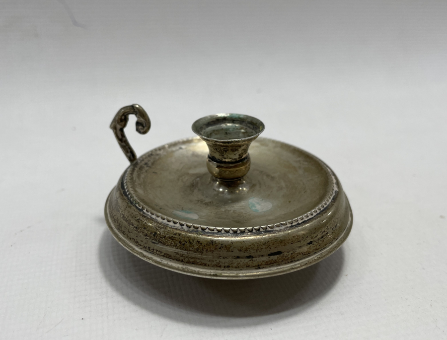 GÜMÜŞTEN MAMUL ANTİKA EL MUMLUĞU