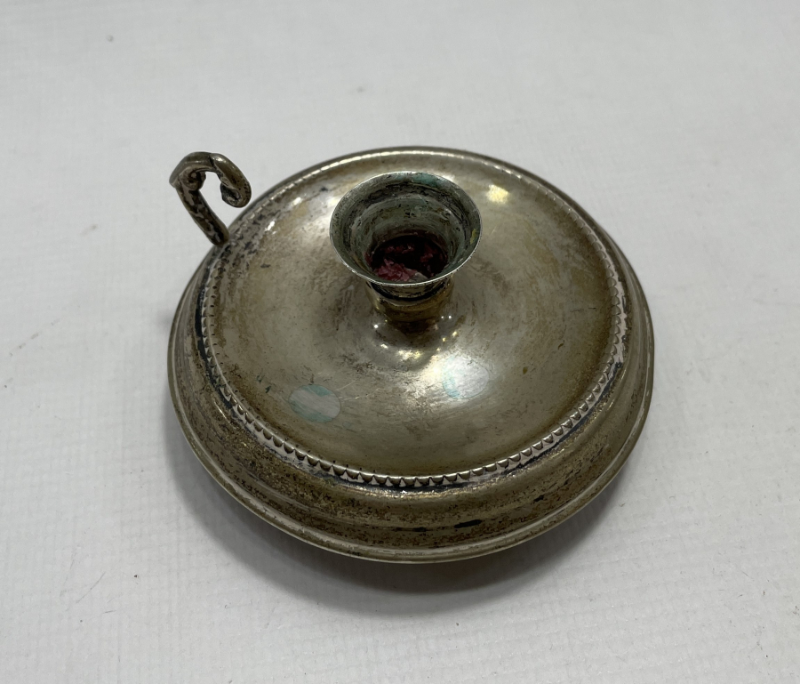 GÜMÜŞTEN MAMUL ANTİKA EL MUMLUĞU