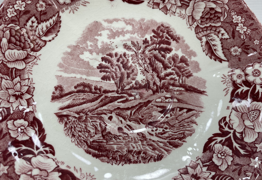 İNGİLİZLERİN OSMANLI PAZARI İÇİN YAPTIĞI PORSELEN TABAK