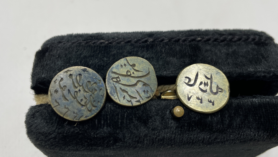 OSMANLI DÖNEMİ AYNI AİLEYE AİT 3 ADET ŞAHIS MÜHRÜ