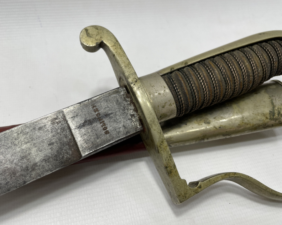 OSMANLI DÖNEMİ İGUANA DERİSİ SAPLI SOLİNGEN MARKA ÇOK NADİR POLİS MEÇİ