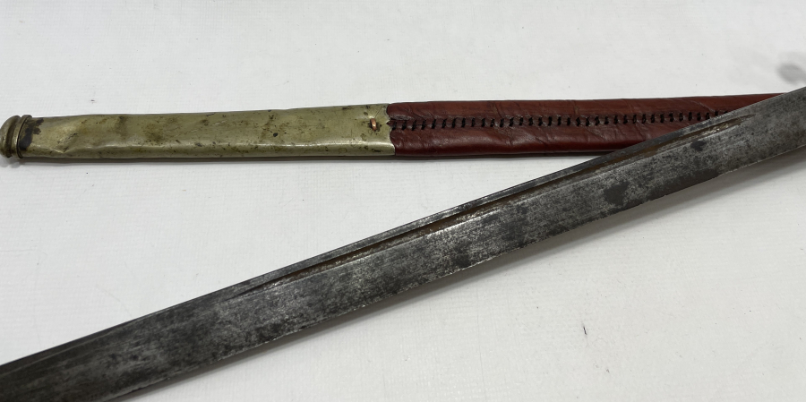 OSMANLI DÖNEMİ İGUANA DERİSİ SAPLI SOLİNGEN MARKA ÇOK NADİR POLİS MEÇİ