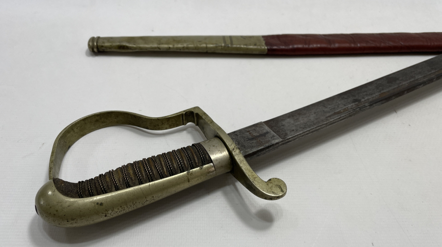 OSMANLI DÖNEMİ İGUANA DERİSİ SAPLI SOLİNGEN MARKA ÇOK NADİR POLİS MEÇİ