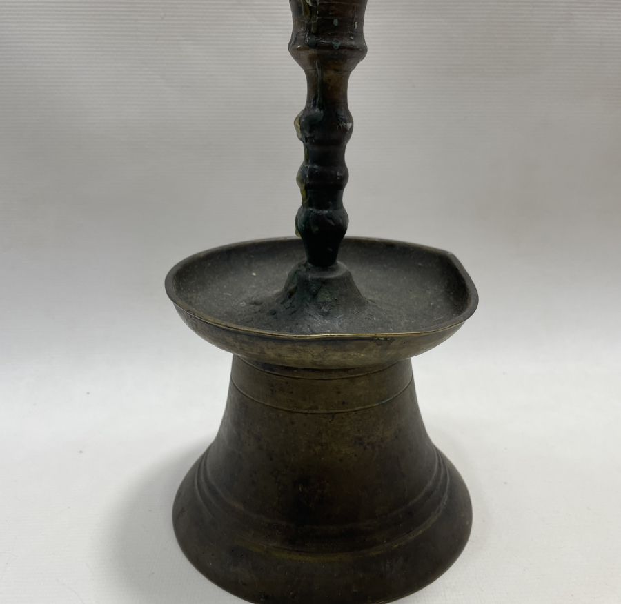 OSMANLI DÖNEMİ LALE FORMUNDA TEKKE İŞİ HAVAN ŞAMDAN