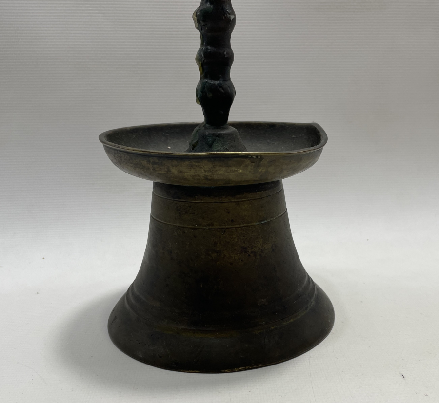 OSMANLI DÖNEMİ LALE FORMUNDA TEKKE İŞİ HAVAN ŞAMDAN