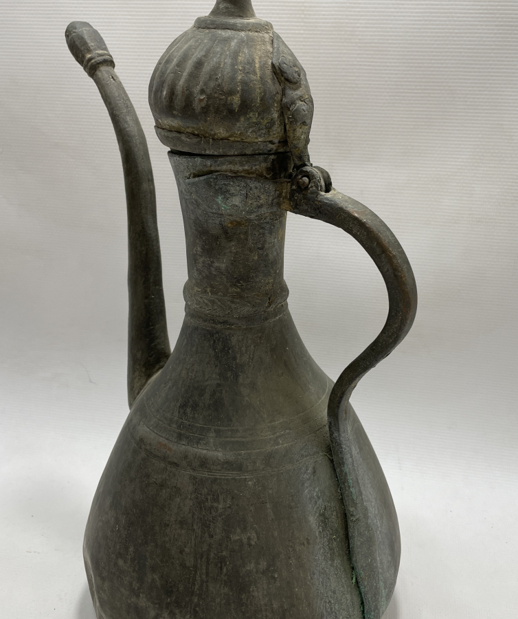 OSMANLI DÖNEMİ NADİR FORMDA TEKKE İŞİ ARMUDİ İBRİK