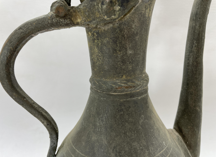 OSMANLI DÖNEMİ NADİR FORMDA TEKKE İŞİ ARMUDİ İBRİK