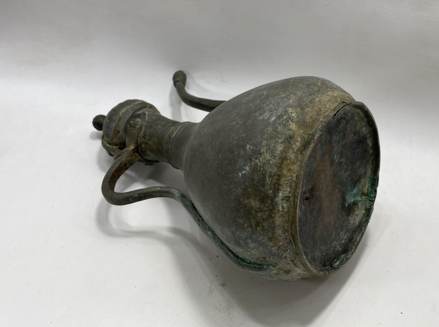 OSMANLI DÖNEMİ NADİR FORMDA TEKKE İŞİ ARMUDİ İBRİK