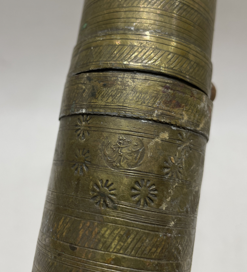 OSMANLI DÖNEMİ ÜZERİ OSMANLICA DAMGALI KAHVE DEĞİRMENİ