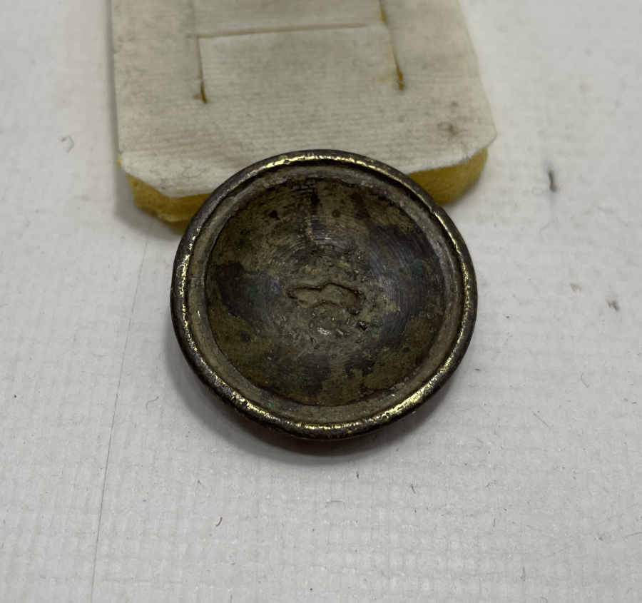 ÜZERİNDE OSMANLI DEVLET ARMASI BULUNAN ÇOK NADİR OSMANLI PAŞA KIYAFETİ DÜĞMESİ