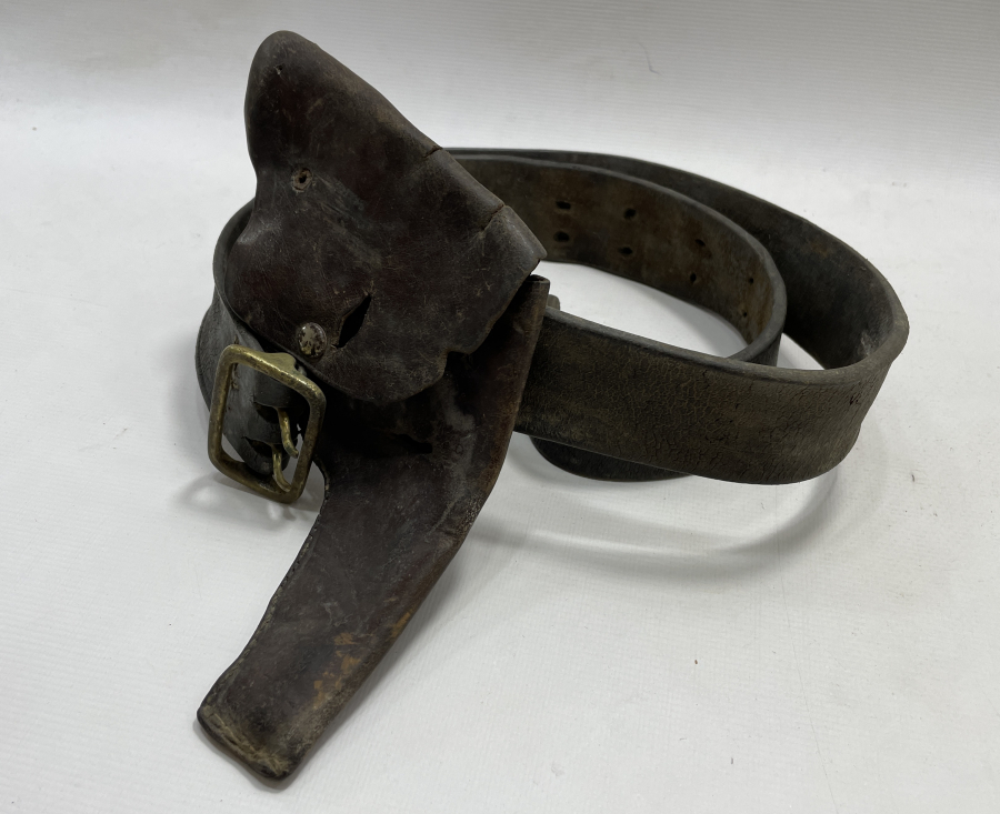 1. DÜNYA SAVAŞI DÖNEMİ SUBAY TABANCA KILIFI VE KEMERİ