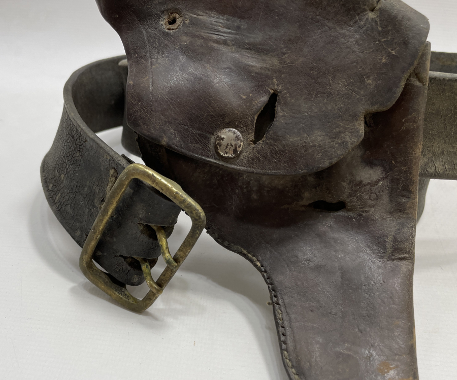 1. DÜNYA SAVAŞI DÖNEMİ SUBAY TABANCA KILIFI VE KEMERİ