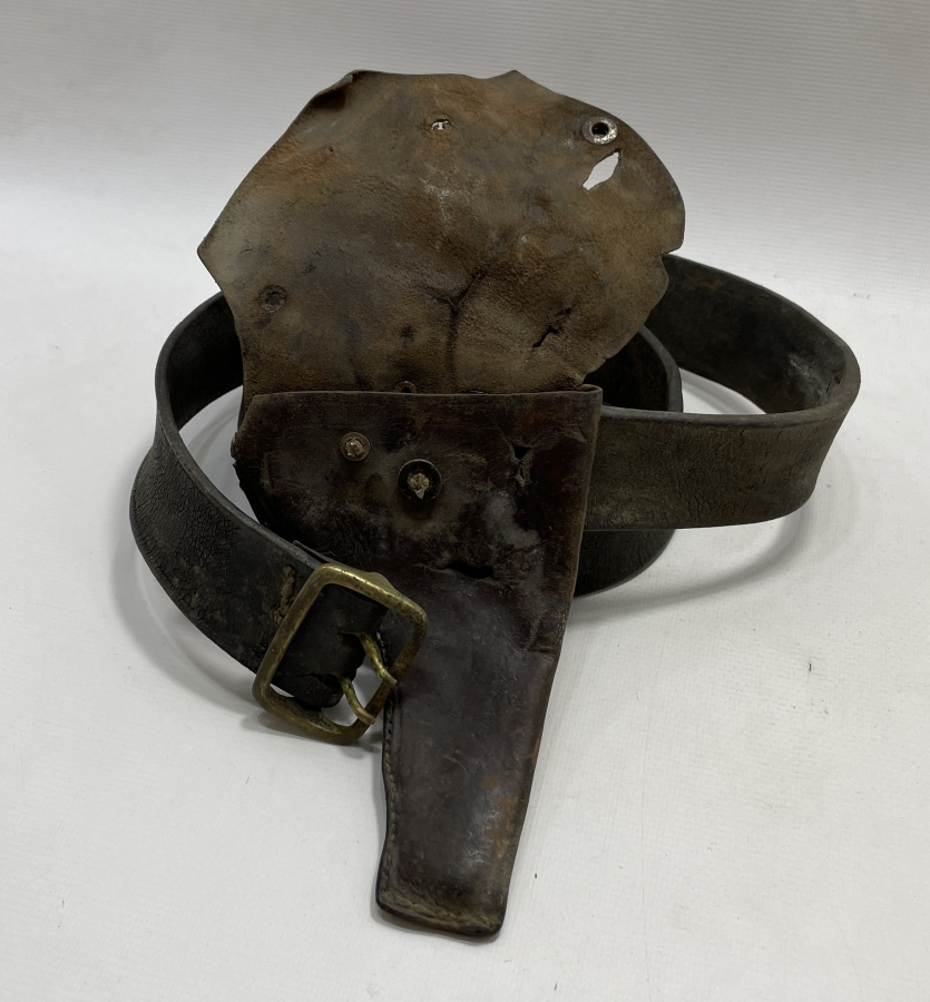 1. DÜNYA SAVAŞI DÖNEMİ SUBAY TABANCA KILIFI VE KEMERİ